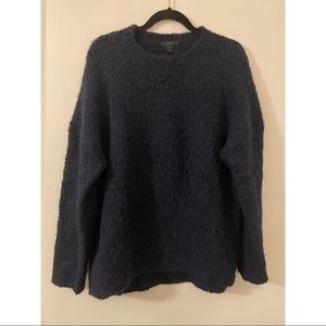 J. Crew Oversized Boucle Fuzzy Sweater